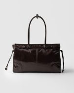 Prada Bonnie Large Leather Handbag - Image 6